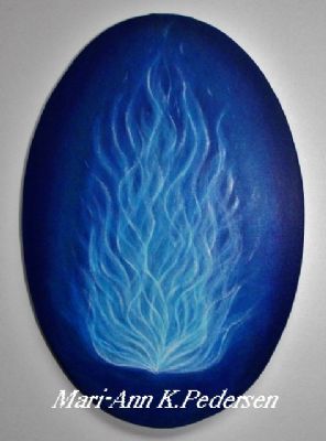 Blue healing flame 